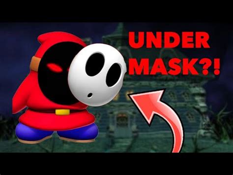 under shy guys mask|More.